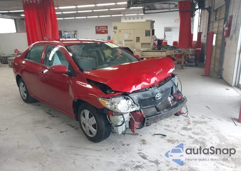 2009 Toyota Corolla Le из США, поврежденный, VIN 2T1BU40E49C110472